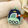 Nueva Mochila Escolar de Jardín de Niños para Niños y Niñas, Mochila Linda de Excavadora, Ligera, Reducción de Peso, Coche, Mochila Escolar para Niños