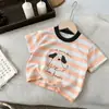 Camiseta de Manga Corta para Niños Verano Nuevo Estilo Niños Niños Chaleco Pulóver Verano Top Niños Bebé Guapo Venta al por Mayor