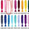 Peluca de Fibra Química Trenzas Grandes para Hombres y Mujeres Extensiones de Cabello Personalizadas 165g 41Pulgadas X-Pression Trenzas Cabello