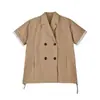 Gao Ding primavera y otoño blogger japonés ins diseño retro traje fino de moda chaqueta casual holgada adelgazante