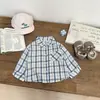 Camisa para Niños Otoño 2026 Nueva Cuadros Versátil 100% Algodón Chaqueta Primavera y Otoño Guapo Niño Bebé Camisa Casual