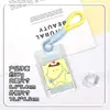 Portatarjetas transparente al por mayor para estudiantes, portatarjeta con tapa deslizante, estuche para tarjeta de campus y tarjeta de comida, funda protectora anti-pérdida para tarjetas de autobús y de acceso