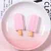 Accesorios de Joyería de Resina de Paleta de Comida y Juego Imitación Pegatina de Refrigerador Llavero Pegamento de Crema Pegamento de Goteo Parche para Carcasa de Teléfono Móvil