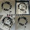 Pulsera Expedición Palacio Pluma Nube diy Pulsera Impresión Derivada Nicho Temperamento Pulsera Sentido Avanzado Cuentas Estilo Nacional
