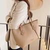 Bolsa Casual Versátil de Grande Capacidade para Mulheres 2024 Nova Moda Bolsa de Ombro Textura de Alta Qualidade Classe Bolsa Tote para Trabalho