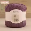 Hilo fino con lentejuelas de lino Xizang de colores, hilo de lino, hilo de encaje de algodón y lino, ganchillo de seda y algodón, chal calado al por mayor