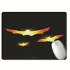 Alfombrilla de Ratón de Halloween Murciélago Calabaza Juego Teclado Divertido Pad Regalo Práctico