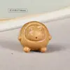 Accesorios de Dibujos Animados Tallados en Palo de Rosa Manualidades DIY Accesorios Pulsera de Cuentas de Buda Colgante de Crayon Shin-Chan Llavero para Teléfono