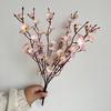 Nuevo mango de flor artificial BEAM 7 horquillas pequeño carillón de viento mango viga carillón de viento flor boda salón de bodas fondo decoración suave paisaje arreglo floral