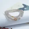 Pulseira de Cristal Olho de Gato Água-Marinha 2024 Nova Pulseira de Pedra da Lua Melhor Amiga de Menina Acessórios de Presente para Casal