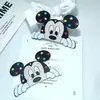 Parche de Acrílico con Cabeza Grande de Mickey, Lindo de Dibujos Animados, Accesorios de Decoración para Pasador de Pelo, Funda de Teléfono, Zapatos, Venta al por Mayor