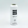 Fabricante Original Lata de Aluminio para Aerosol Hombro Inclinado Botella de Forma Especial Boca de Presión Serigrafía con Tapa Metálica