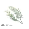 Plantas Verdes Simuladas, Plantas Acuáticas con Escarcha Blanca, Accesorios para Plantas Verdes Simuladas, Adornos en Maceta para Balcón de Casa, Sala de Estar en Stock