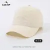 Gorra de Béisbol Ligera, Secado Rápido, Color Sólido, Unisex, Versátil, Casual, Transpirable, Deportes al Aire Libre, Protección Solar, Visera, Gorra de Pico