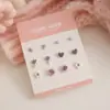 Novos Brincos Bio-Cerâmicos Antialérgicos 2026 com Pinos de Cerâmica, Não é Necessário Remover ao Dormir, Brincos Cor de Café para Mulheres, Elegantes Acessórios de Orelha Atacado