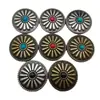 Remaches Decorativos de Aleación de Zinc Chapados en Oro para Equipaje y Artículos de Cuero, Tornillos, Broches para Carteras, Diversos Candados