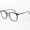 Armação grande TR90 anti-luz azul lente plana para homens e mulheres armação de óculos para miopia moda personalizada óculos decorativos