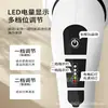 Cepillo de Limpieza Eléctrico Telescópico, Cepillo de Limpieza Multifuncional para el Hogar con Mango Largo, Giratorio Automático, Impermeable