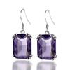 Comercio electrónico transfronterizo joom AliExpress pendientes vintage opcionales multicolor calientes moda europea y americana pendientes de gema para mujer