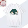 Merchandising de Pokémon Colaboración con Kirby Camiseta de Algodón de Manga Corta de Dibujos Animados Ropa de Verano para Estudiantes