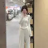Venta al por mayor de fábrica otoño e invierno cuello cuadrado terciopelo de doble cara espina de pescado manga larga camiseta interior de mujer ajustada cálida camisa de manga larga para base