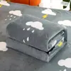 Manta de cuatro estaciones, manta de aire acondicionado, sábana y manta para cama de dormitorio estudiantil, manta de franela de doble uso, sábana y manta, transfronterizo