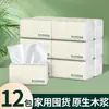 Pacotes Grandes de Papel de Seda, Papel Higiênico, Guardanapos, Toalhas de Mão, Atacado, Extraível, Feito de Polpa de Madeira Virgem, Embalagem Grande, Absorvente