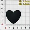 Accesorios DIY Corazón de Amor Billetera para Monedas de Coche Cubierta para Licencia de Conducir Accesorios Decorativos Funda para Teléfono de PVC Adorno Decorativo con Forma de Corazón 3D