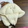 Inverno para baixo Lei Feng chapéu Coréia do Sul inverno versátil proteção auricular quente chapéu voador homens e mulheres mesmo montanhismo chapéu de proteção auricular