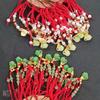 Pulsera de Cuerda Roja Año del Dragón 2025 Año del Zodíaco para Hombres y Mujeres Pulsera Roja Trenzada Regalo Venta al por Mayor