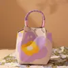 Caixa de Presente de Casamento Estilo Bolsa para Madrinhas, Caixa Vazia, Bolsa Tote Prática, Lembrancinha de Casamento, Toque de Luxo Nichado
