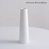 Vaso Decorativo Cerâmico Branco Nórdico Simples Shumen Tulipa Sala de Estar Mesa de Centro Entrada Ornamentos de Flores Ornamentos de Flores