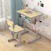 Escritorio infantil 60*40 aula tutoría clase de entrenamiento escritorio de estudio estudiantes de primaria y secundaria escritorio escritorio de escritura se puede subir y bajar