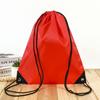 Mochila con Cordón de Doble Hombro 210D, Todos los Colores en Stock, Bolsa para Guardar Zapatos, Bolsa de Almacenamiento con Cordón, Bolsa Colorida de Poliéster con Cordón