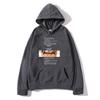 Sudadera con capucha gráfica de cita de anime con estampado de anime de comercio exterior Sudadera Naruto suéter pareja Suéter para hombre