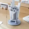 Caja de Almacenamiento Divertida para Bolígrafos de Gran Capacidad Estante Giratorio de Almacenamiento para Escritorio de Estudiante Barril de Bolígrafos Multifuncional para Oficina