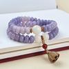 Anillo doble de frijol de leche Olla de loto Pulsera Bodhi Rosario de mano Cuentas de Buda Plato de juego Pulsera de juego Estilo nacional chino femenino de alto sentido