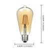 Bombilla Ligera Transfronteriza de Amazon Roja de Internet Luz Retro con Forma de Bombilla Piña Diamante Puntiagudo Estrella de Cinco Puntas Punto de Sarga Calabaza Puntiaguda