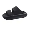 Nuevas Chanclas de Verano para Mujer para Exteriores con Una Tira, Suela Suave, Modernas Casuales 2026 Chanclas Plateadas de Playa de Suela Gruesa