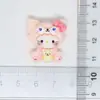 Suave y Lindo Sanrio Disfraz de Dibujos Animados Hecho a Mano DIY Casero Pasador Joyería Accesorios de Resina Accesorios de Resina Venta al Por Mayor