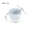 Molde de copo de mistura de resina cristal DIY do fabricante, copo dispensador, molde de silicone para joias e ornamentos, reutilizável