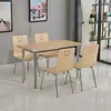 Mesas y sillas de restaurante de comida rápida, mesas y sillas de comedor escolar, mesas y sillas de comedor para personal, mesas de comedor de acero inoxidable, mesas y sillas de restaurante