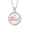 Suministro de Fábrica Difusor de Perfume Espiral Collar de Aceite Esencial de Aromaterapia Acero Inoxidable de Alta Calidad Collar para Mujer