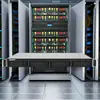 Qnap Ts-H3087Xu-Rp Nas de Montagem em Rack Smb com USB de Alta Velocidade e Unidade de Estado Sólido, Estoque 2X 10