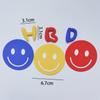 Mingkang cola macia HBD decoração do bolo enfeites amor urso amarelo smiley cartoon vestido de aniversário local atacado