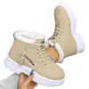 Zapatos de algodón transfronterizos europeos y americanos para otoño e invierno, talla grande, deportivos casuales, de felpa, nuevos, botas de nieve, venta al por mayor, talla grande
