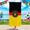Toalla de Playa Copa Mundial 2026, Usa, Canadá y México Equipo de Fútbol Microfibra Secado Rápido Absorbente Toalla de Baño, Toalla Deportiva