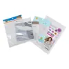 Vários artigos de papelaria, acessórios, embalagens de brinquedos, sacos auto-selantes com furos para pendurar, sacos de exposição, sacos stand-up selados em três lados, rápido personalizado