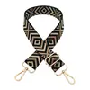 Accesorios para Bolsos de Hombro Ancho Jacquard con Forma de Diamante de Nuevo Estilo Transfronterizos Correa Decorativa de Repuesto para Bolso Cruzado Correa de Mochila