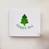 Tarjetas de Felicitación Pequeñas Personalizadas con Recorte, Exquisitas y Hermosas, Tarjetas Pequeñas para Clientes, Pasteles de Floristería, Pequeños Regalos para Clientes